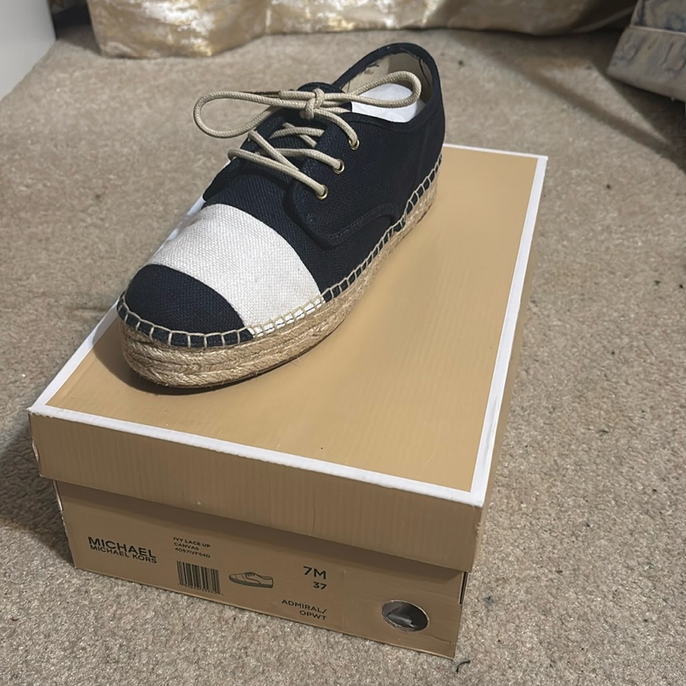 Michael Kors canvas shoes